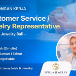Loker Customer Service / Jewelry Representative – Spilla Jewelry Bali