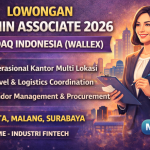 Lowongan Kerja Admin Associate 2026 – M-DAQ Indonesia (Wallex) | Penempatan Jakarta, Malang, Surabaya